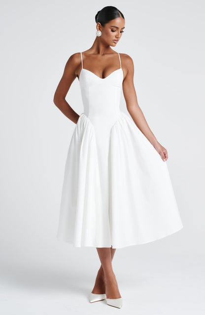 Kaylee | Women's Sophisticated A-Line Summer Midi Dress