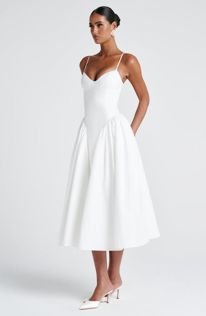 Kaylee | Women's Sophisticated A-Line Summer Midi Dress