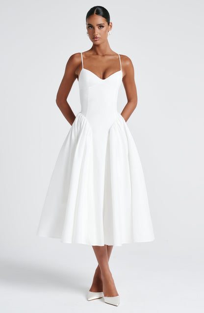 Kaylee | Women's Sophisticated A-Line Summer Midi Dress
