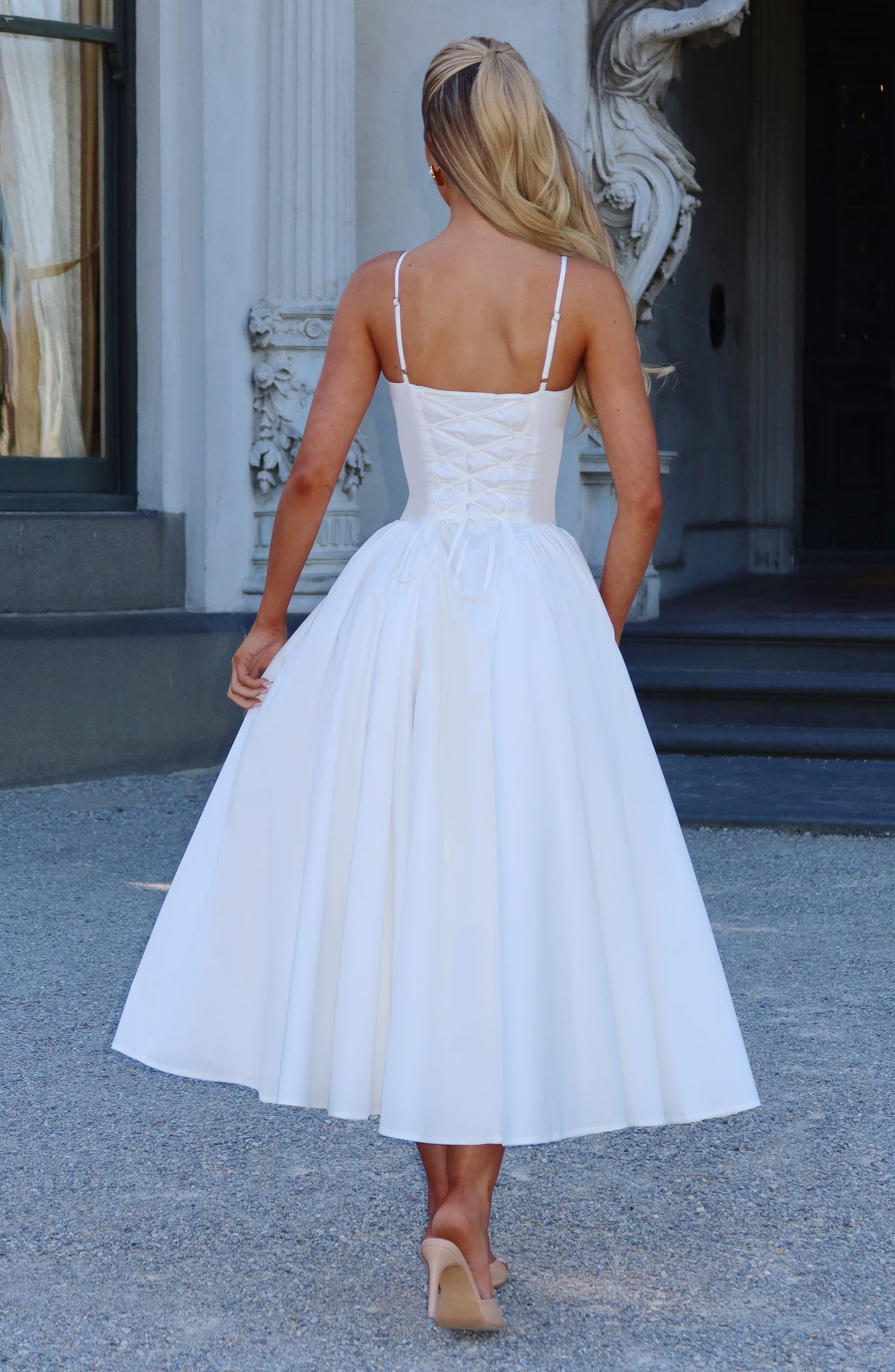 Kaylee | Women's Sophisticated A-Line Summer Midi Dress