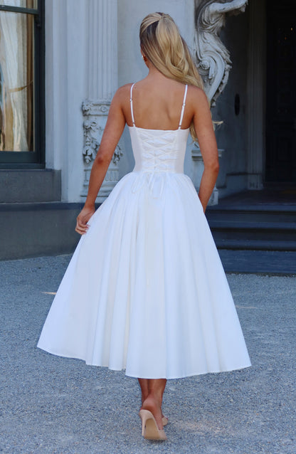 Kaylee | Women's Sophisticated A-Line Summer Midi Dress