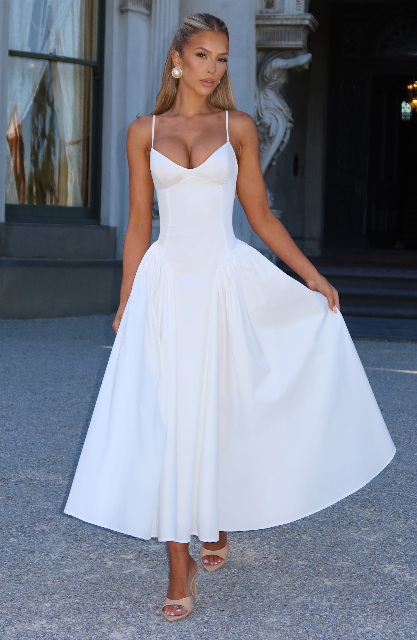 Kaylee | Women's Sophisticated A-Line Summer Midi Dress