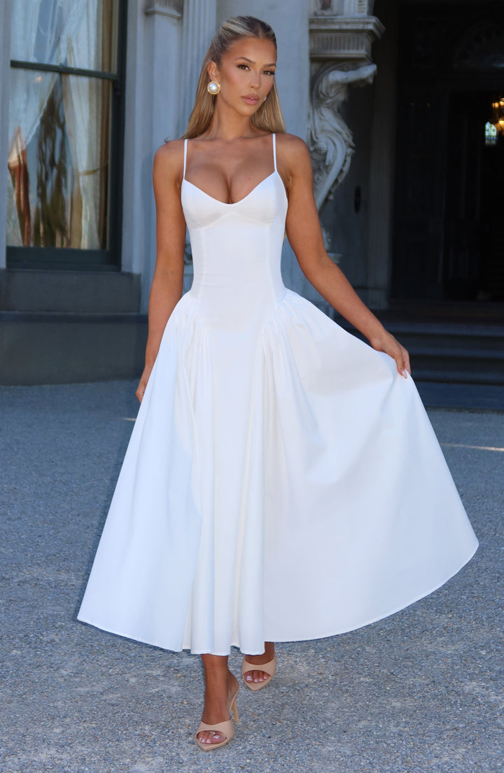 Kaylee | Women's Sophisticated A-Line Summer Midi Dress