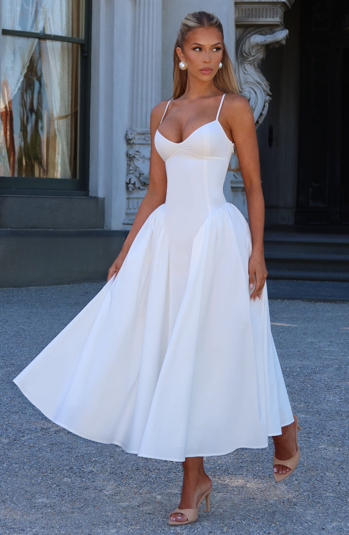 Kaylee | Women's Sophisticated A-Line Summer Midi Dress