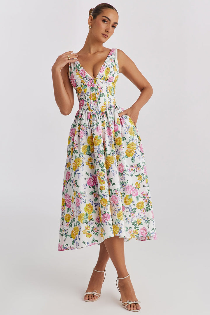 Oakley | Women’s Summer Floral Wedding Guest Dress