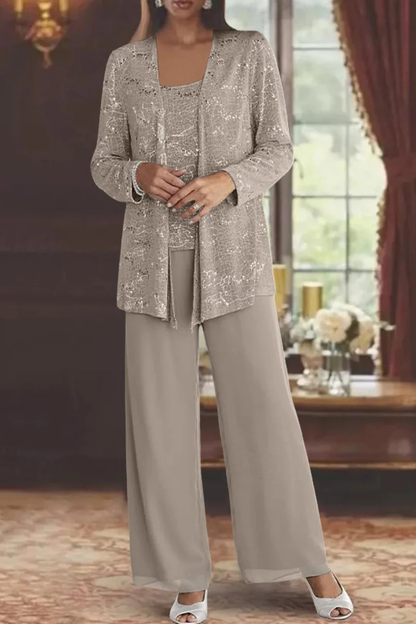 Esme | Women's Sequin Party Trouser Suit