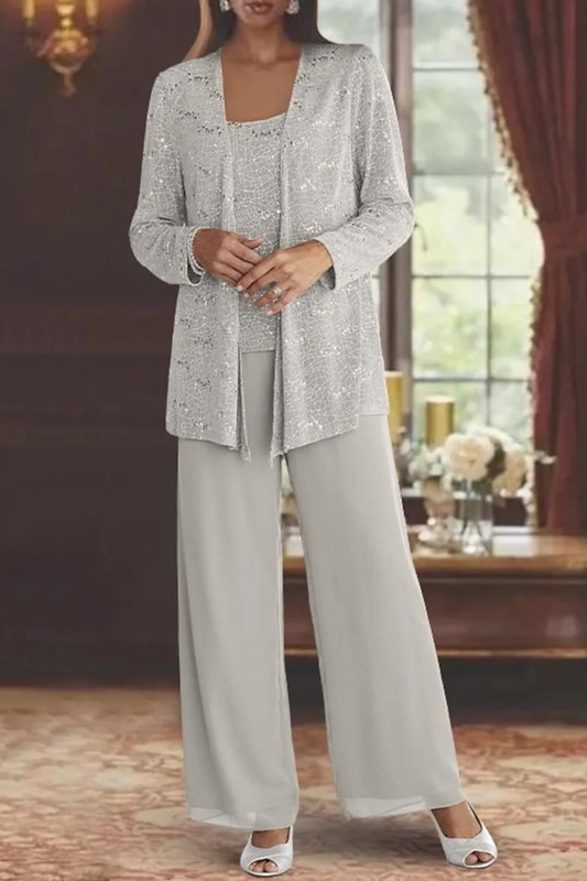 Esme | Women's Sequin Party Trouser Suit