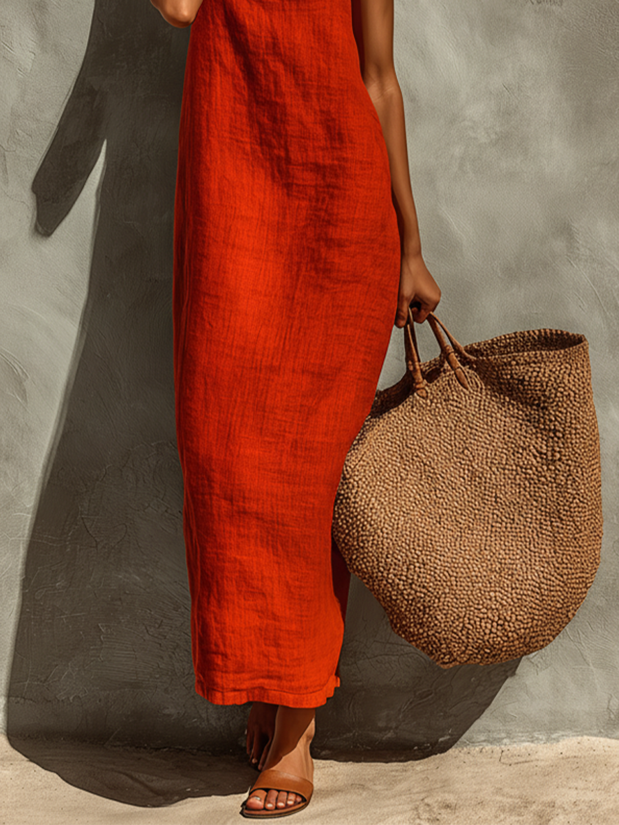 Melody | Women's Summer Maxi Spaghetti Strap Dress