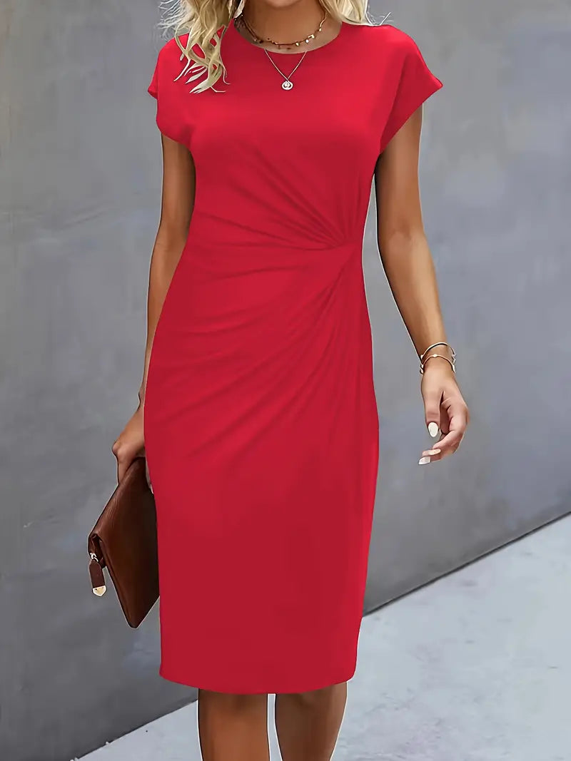 Melanie | Women’s Elegant Bodycon Midi Dress