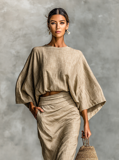 Camila | Women's Summer Two-Piece Maxi Dress