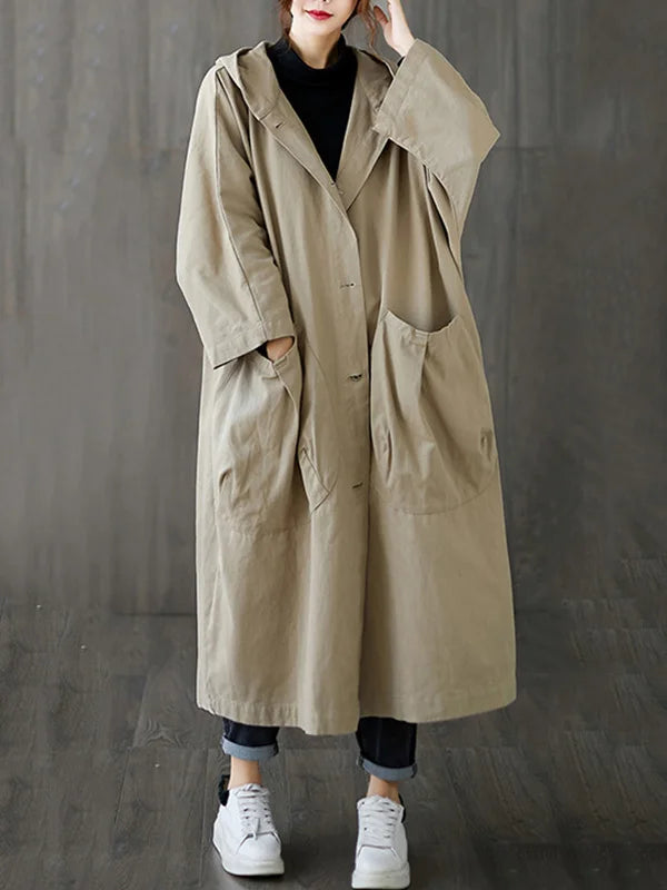 Soleil | Women's Long Waterproof Trenchcoat