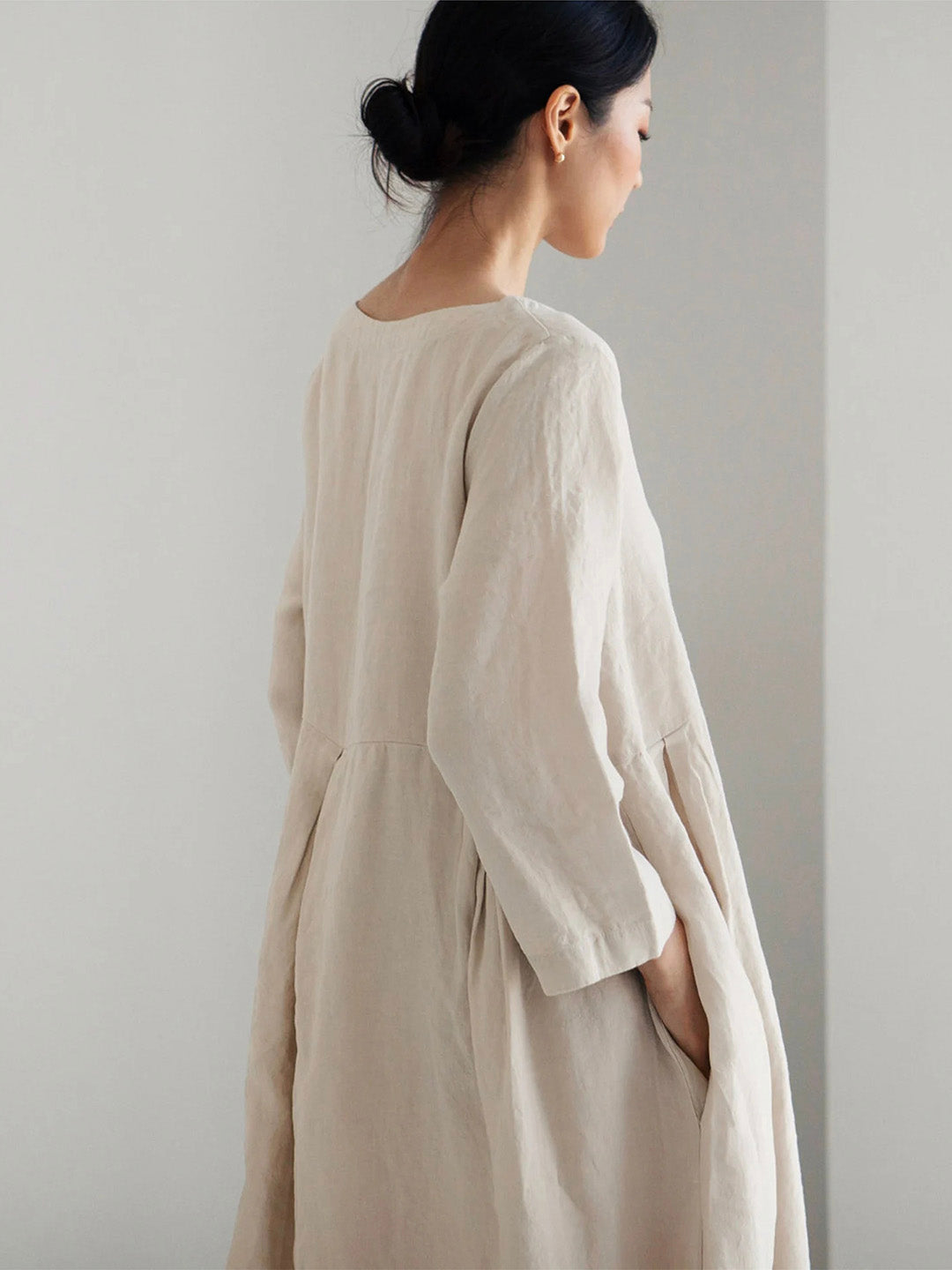 Tanya | Women’s Summer Linen Maxi Dress
