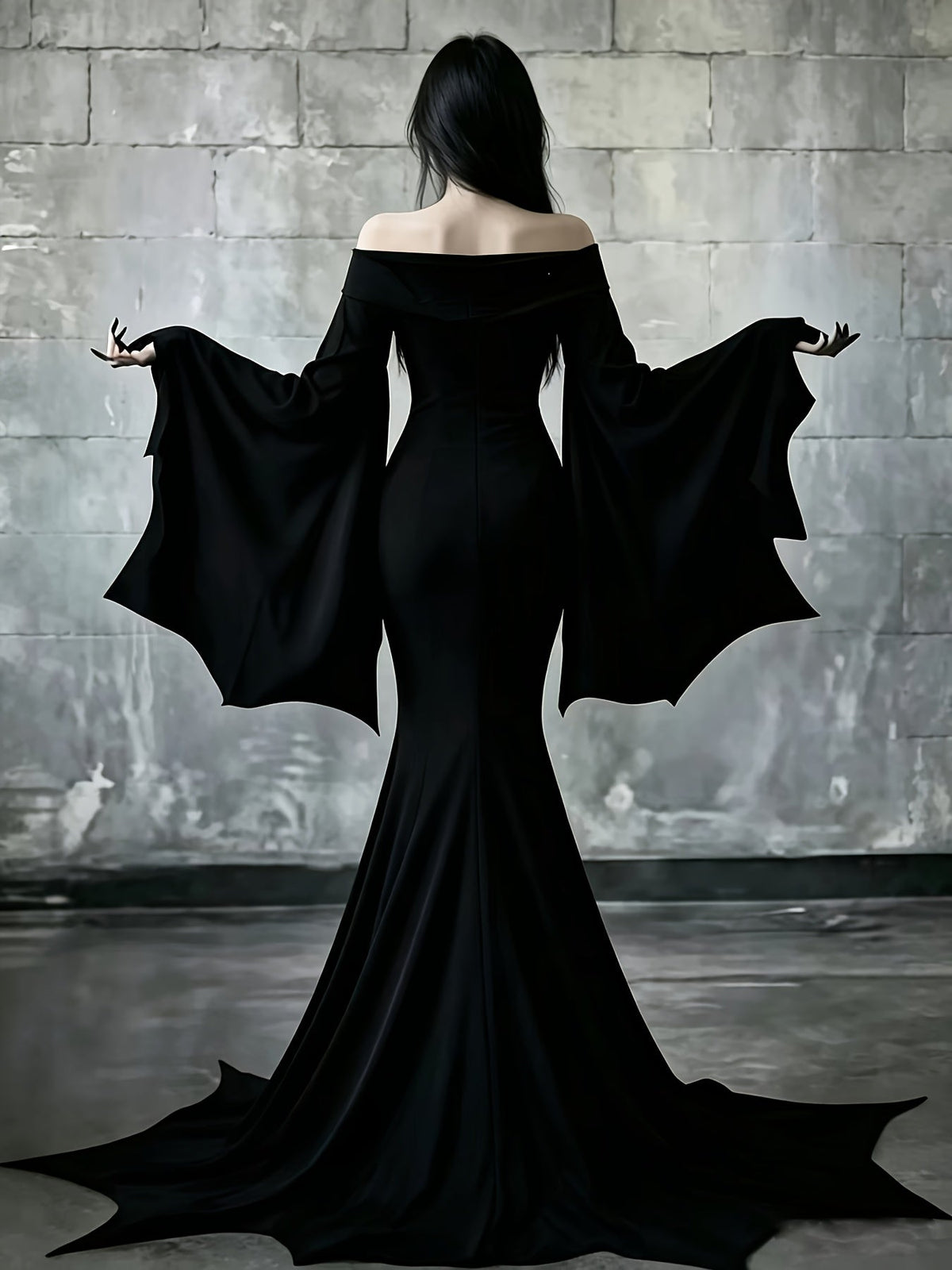 Edith | Women's Halloween Gothic Mermaid Dress