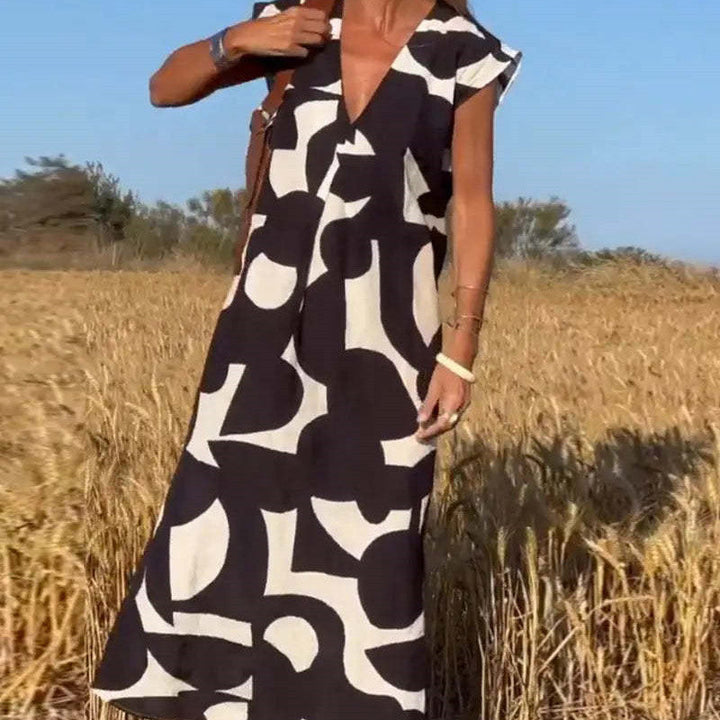 Tamsin | Women’s Sleeveless Loose Fit Maxi Dress