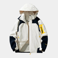 Fiona | Women's Colour-Block Hooded Waterproof Jacket