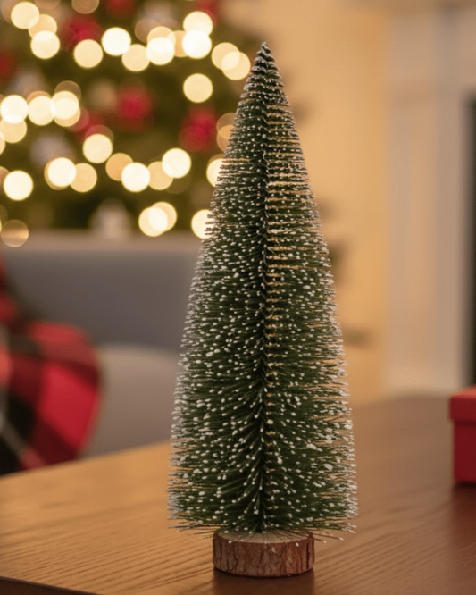 Flocked Christmas Tree Tabletop Decorative
