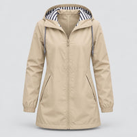 Frances | Women's Packable Rain Jacket with Hood