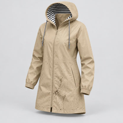 Frances | Women's Packable Rain Jacket with Hood
