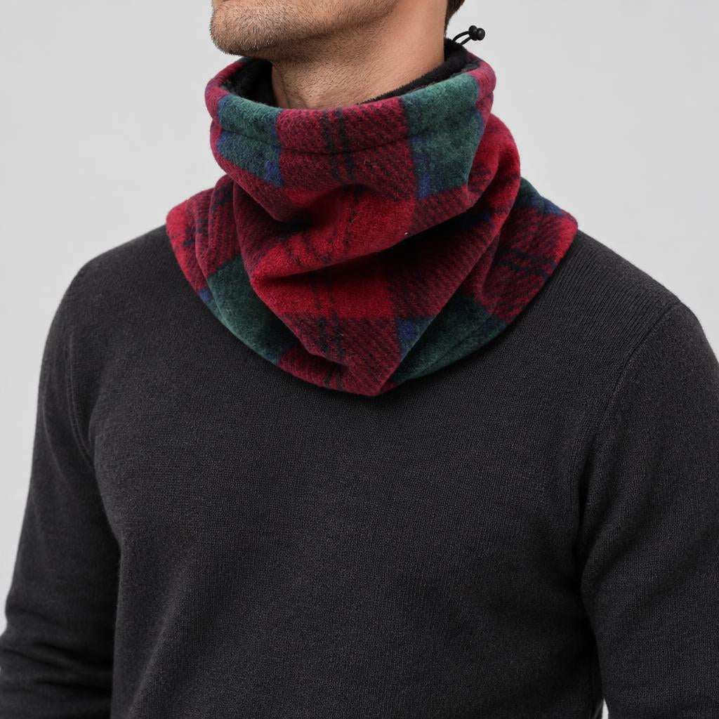 Frank | Men's Checked Neckwarmer Scarve