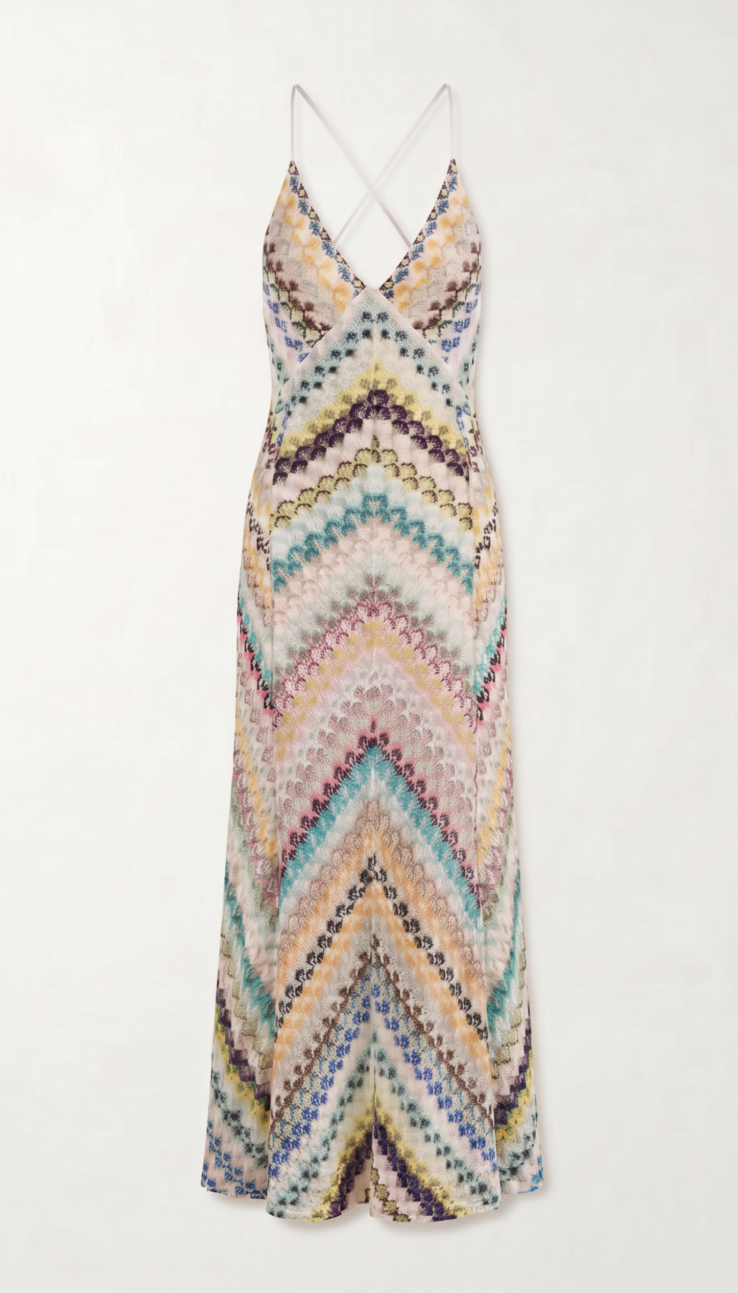Riley | Women's Printed Maxi Evening Dress