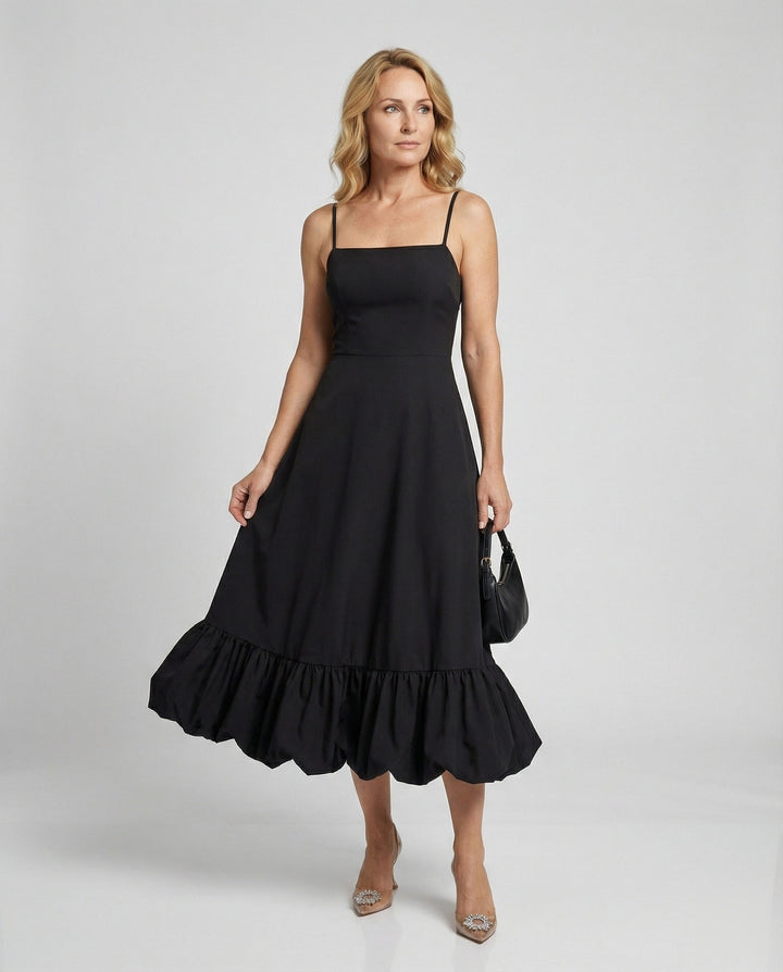 Aiko | Women's Elegant Ruffled Wedding Guest Dress