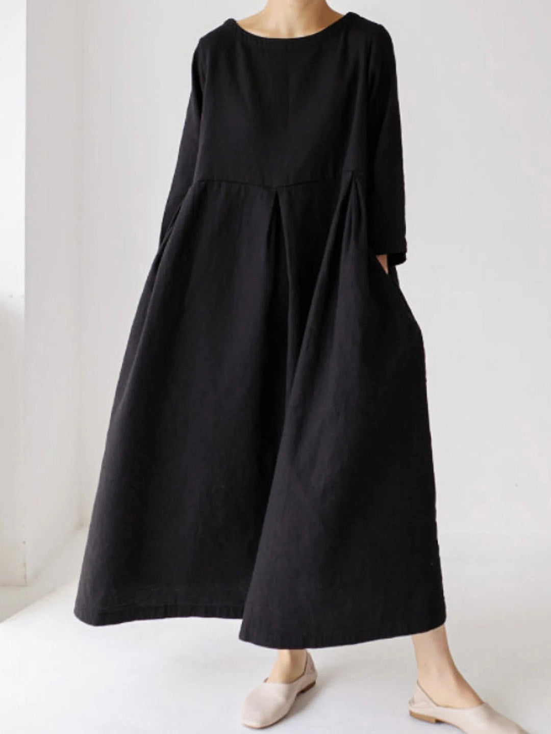 Tanya | Women’s Summer Linen Maxi Dress