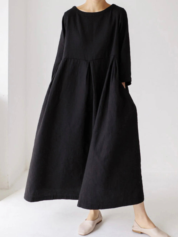 Tanya | Women’s Summer Linen Maxi Dress
