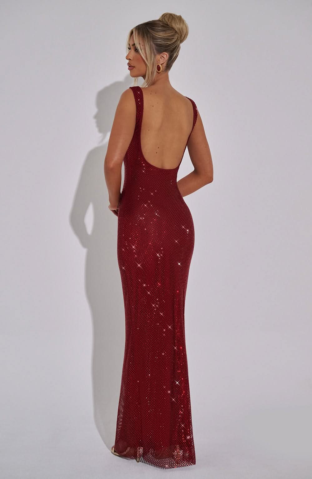 Gemma | Women's Sparkly Glitter Maxi Party Dress