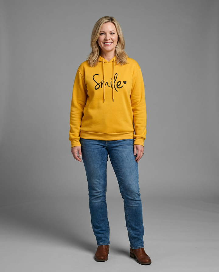 Sadie | Women’s Casual Script Print Hoodie