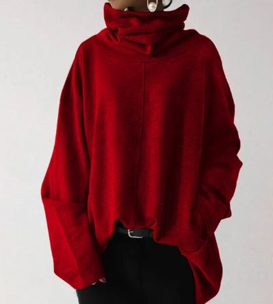 Capri | Women’s Relaxed fit Turtleneck Hoodie