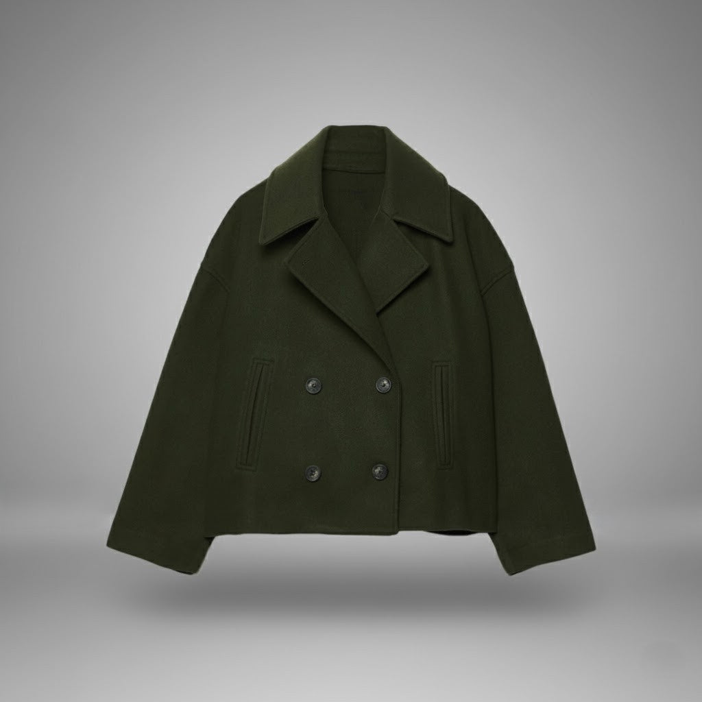 Rowan | Women's Elegant Buttoned Short Coat