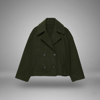 Rowan | Women's Elegant Buttoned Short Coat