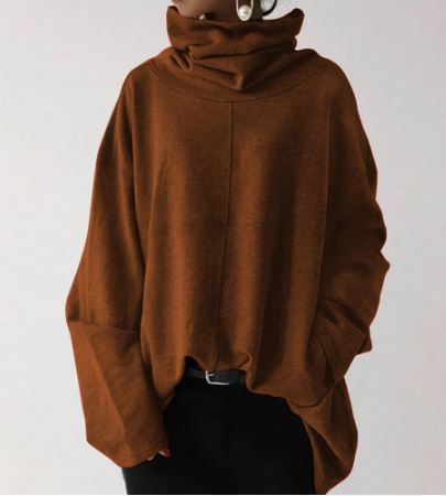 Capri | Women’s Relaxed fit Turtleneck Hoodie