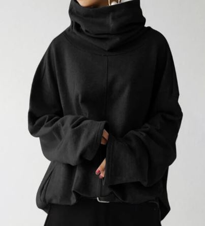 Capri | Women’s Relaxed fit Turtleneck Hoodie