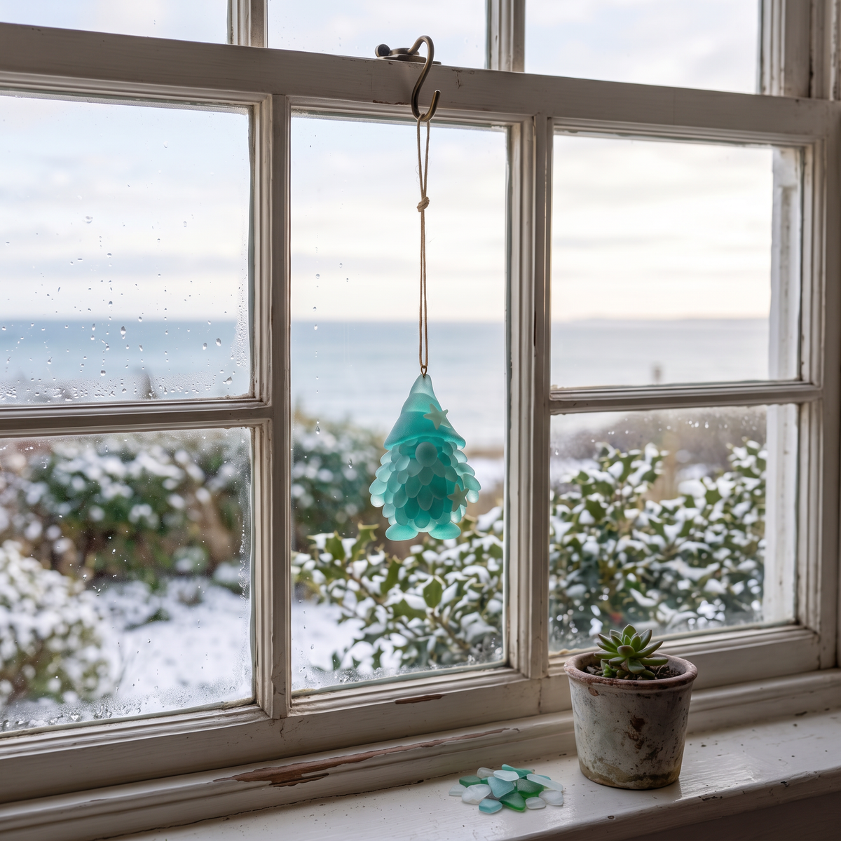 Handcrafted Sea Glass Gnome Advent Calendar 2026