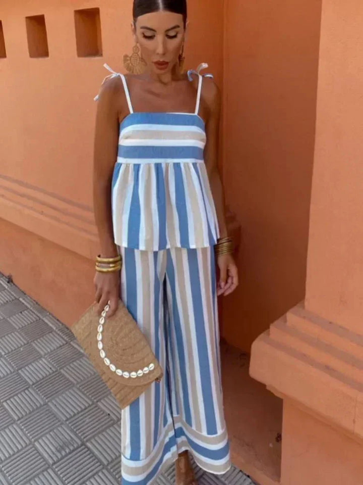 Teagan | Women’s Summer Wide-Leg Maxi Dress