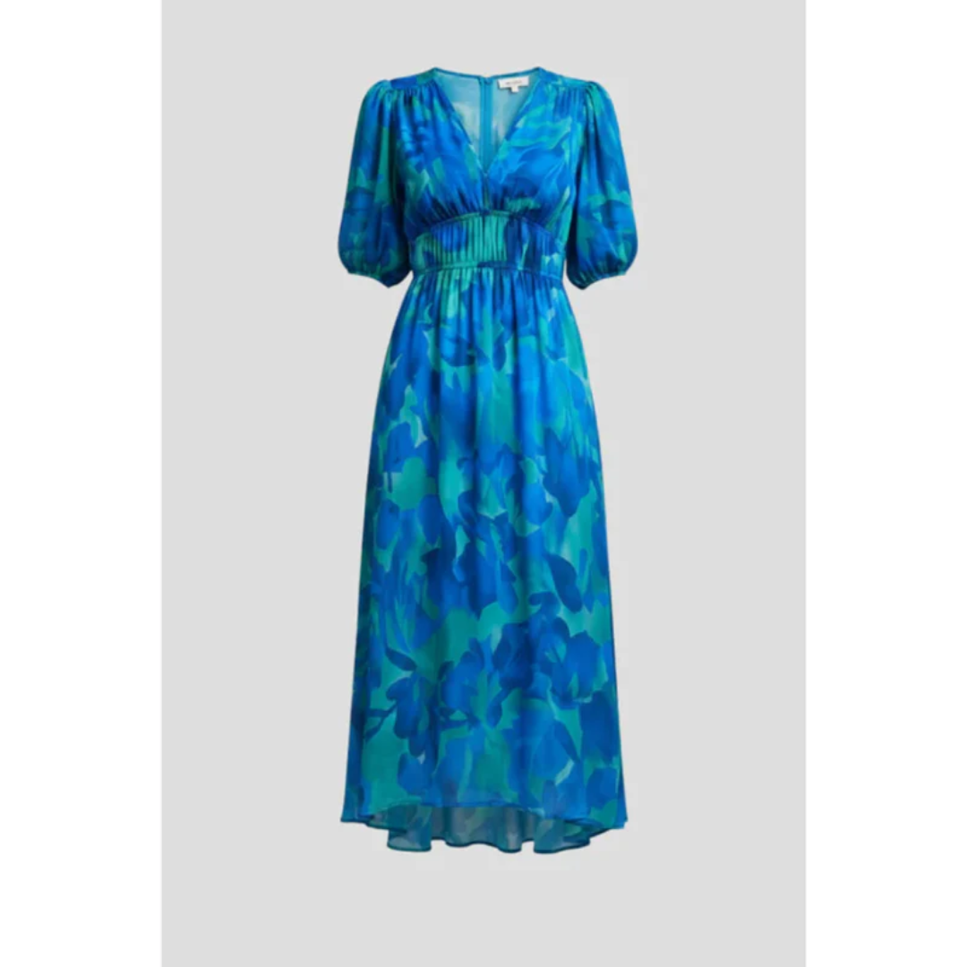 Maple | Women's Printed Evening Midi Dress