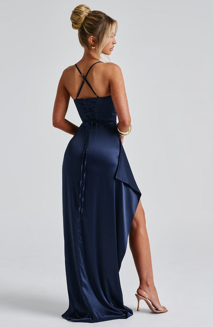 Lila | Women's Elegant Sleeveless Maxi Evening Dress
