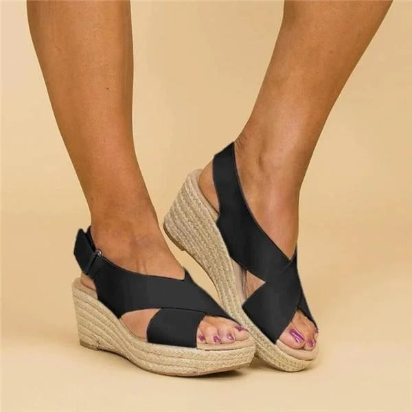 Cora | Women's Summer Slingback Wedge Sandals