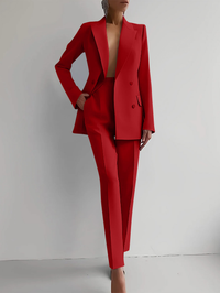 Nova | Women's Sophisticated Tailored Button Suit