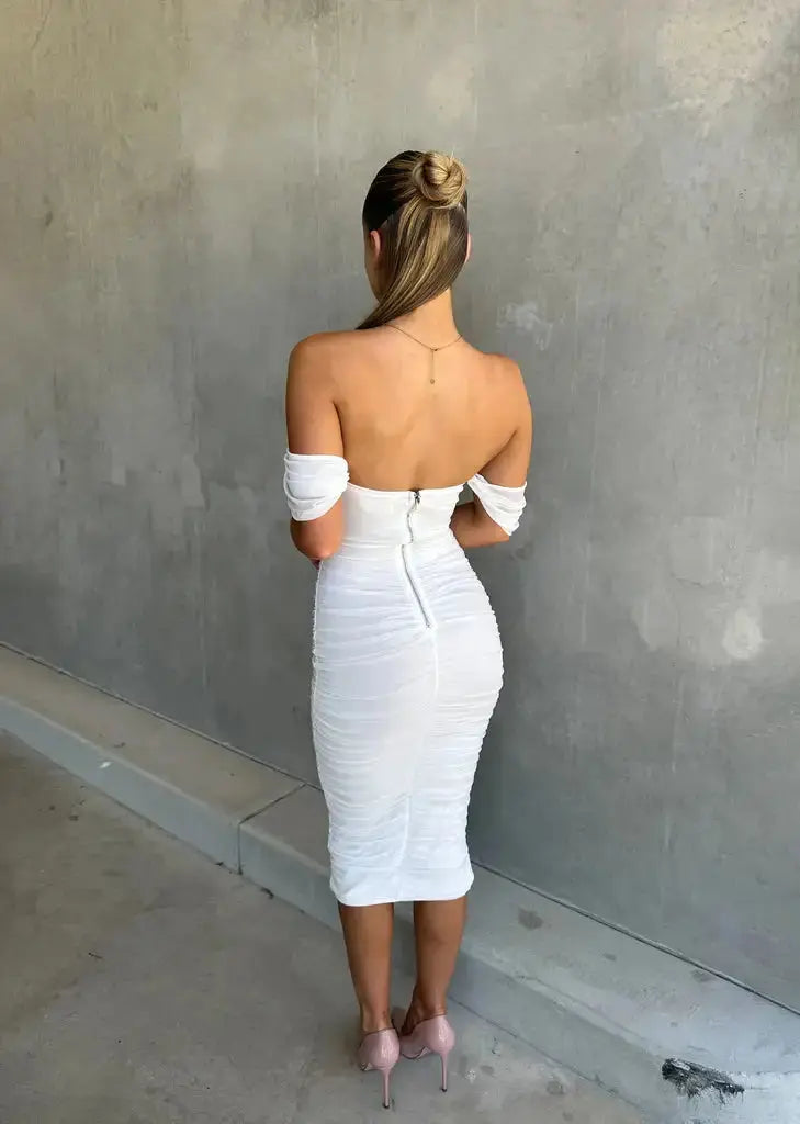 Norah | Women’s Elegant Bodycon Wedding Guest Dress