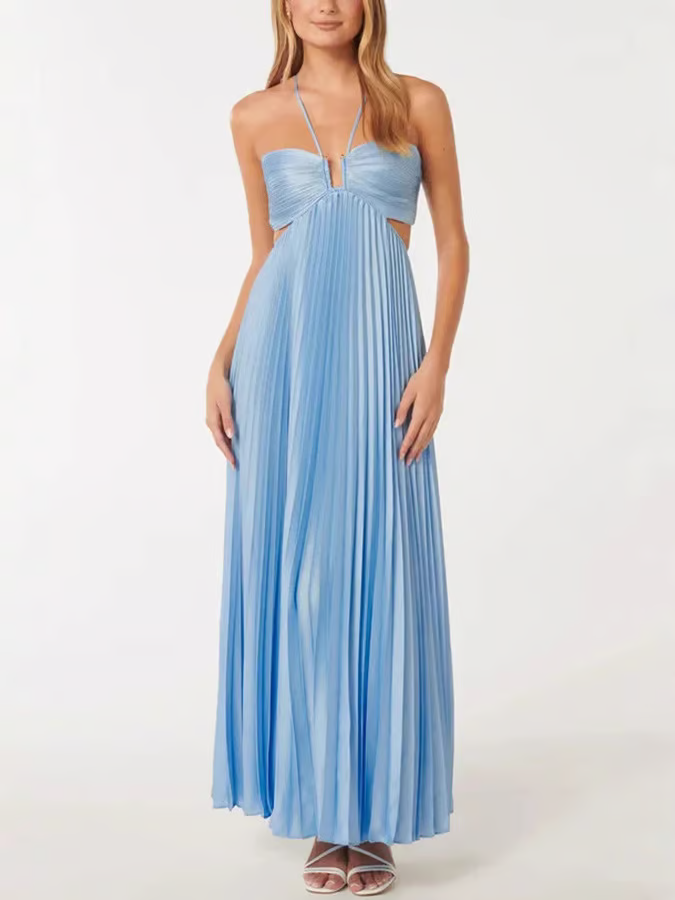 Addison | Women's Summer Pleated Evening Dress