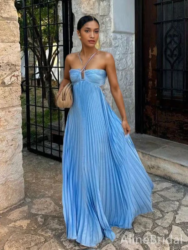 Addison | Women's Summer Pleated Evening Dress