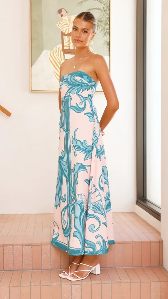 Kailey | Women’s Strapless Wedding Guest Dress