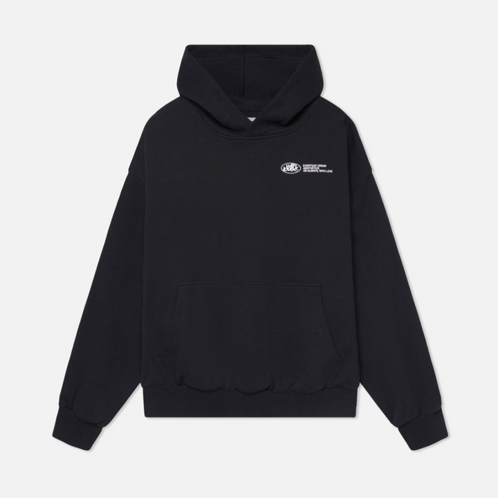 Roba | Women's Casual Oversized Text Hoodie