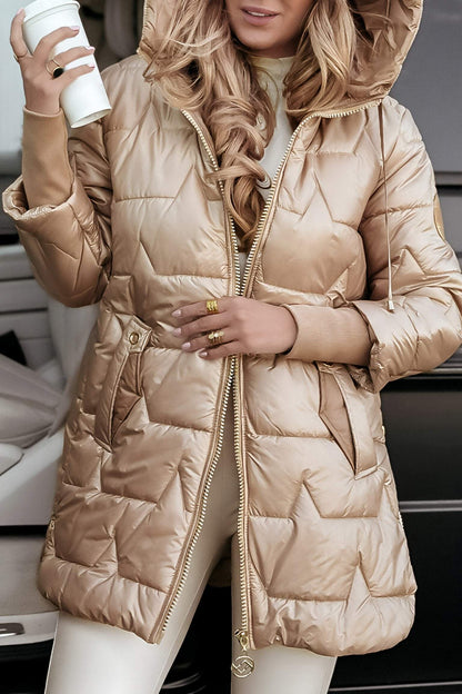 Charlotte | Women's Hooded Long Puffer Jacket