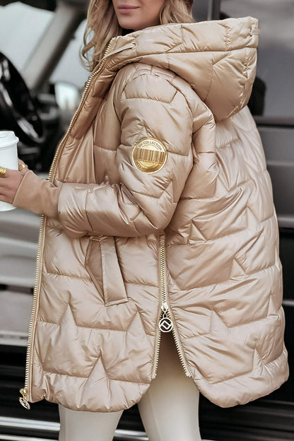 Charlotte | Women's Hooded Long Puffer Jacket