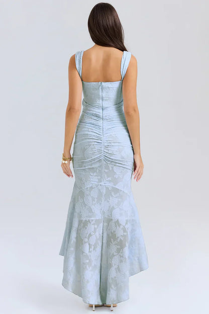 Anna | Women's Embroidered Asymmetrical Wedding Guest Dress