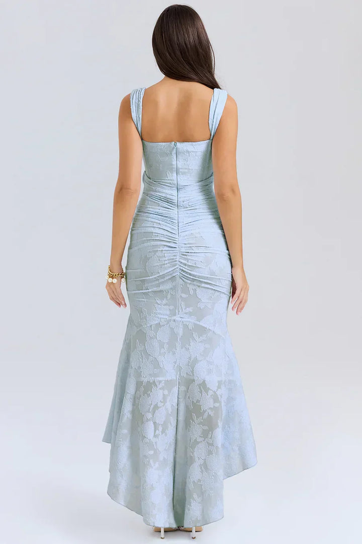 Anna | Women's Embroidered Asymmetrical Wedding Guest Dress