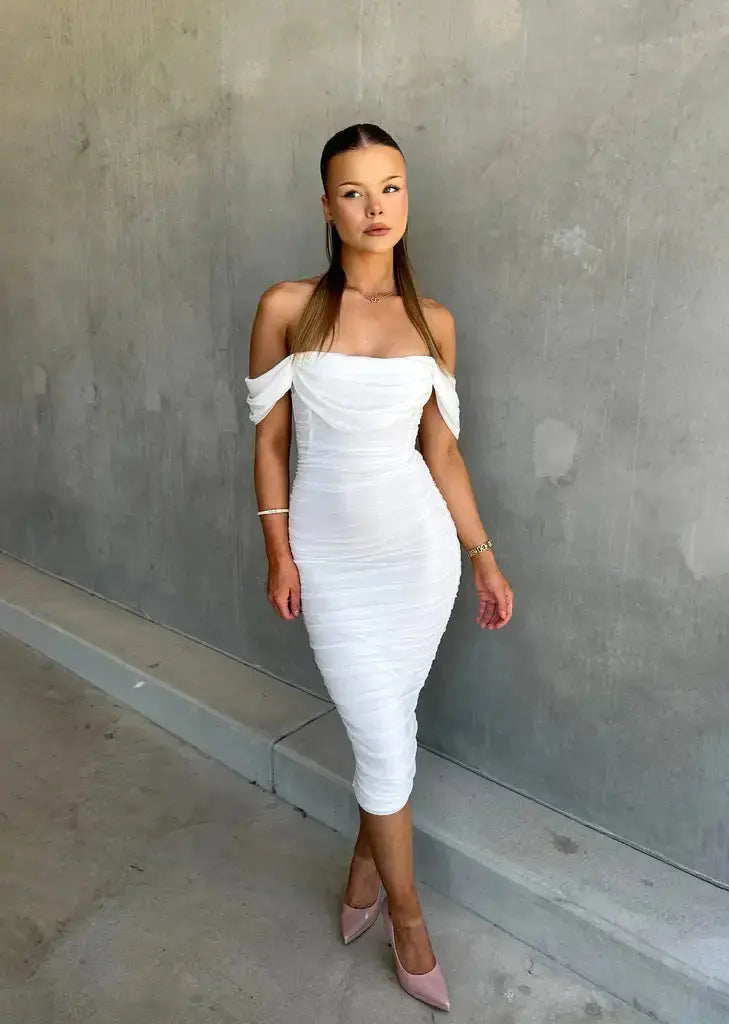 Norah | Women’s Elegant Bodycon Wedding Guest Dress